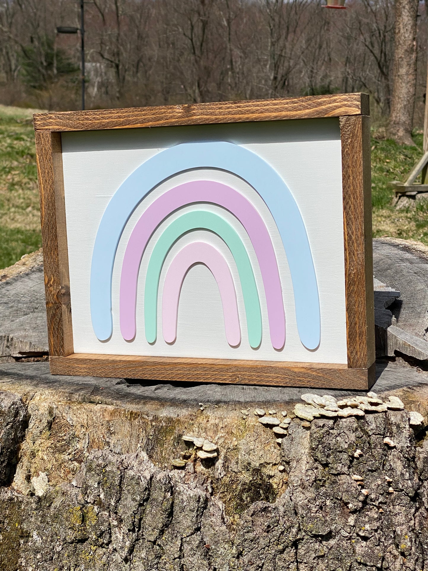 Pastel Rainbow Sign