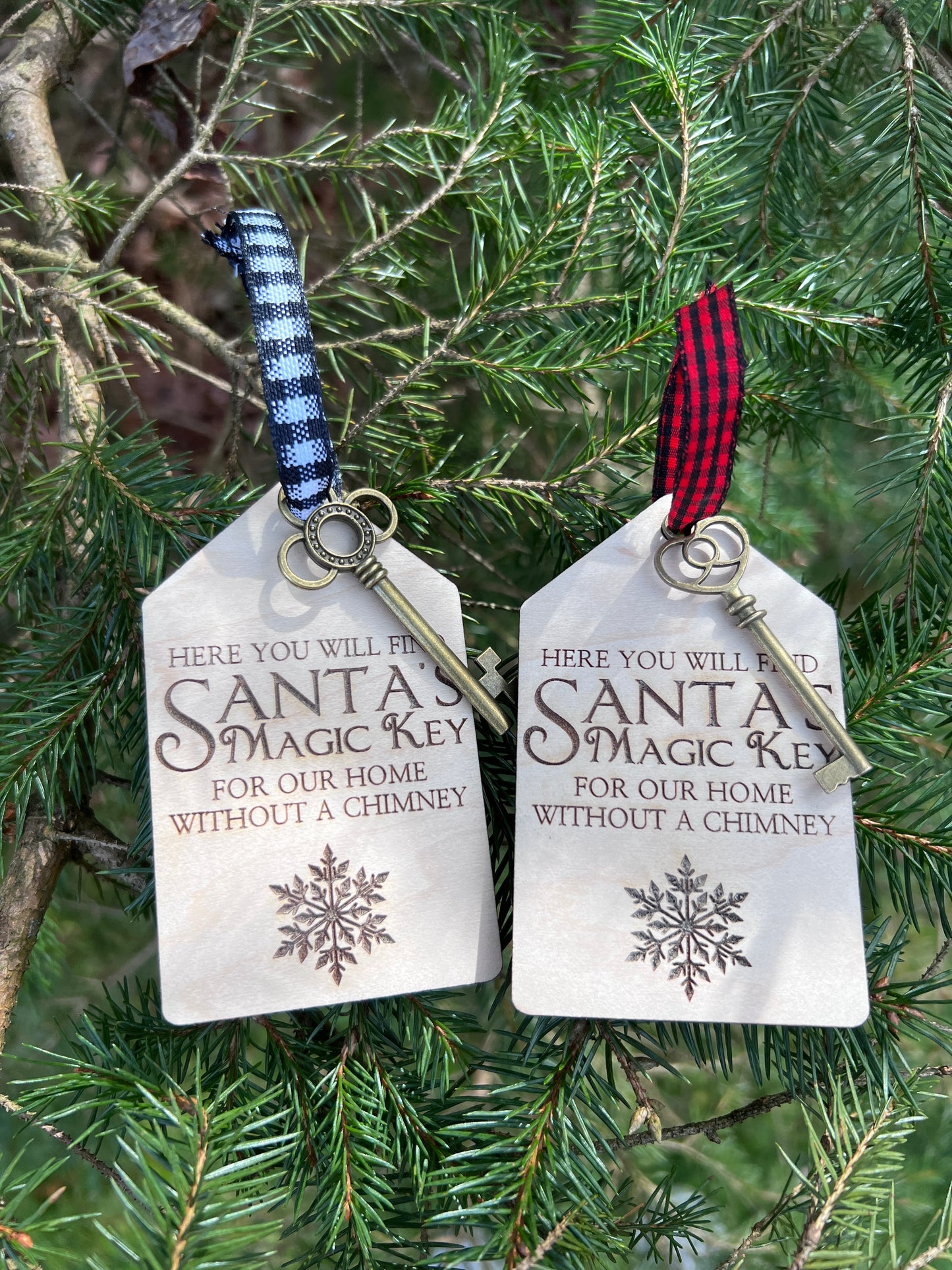 Santa Magic Key Ornament