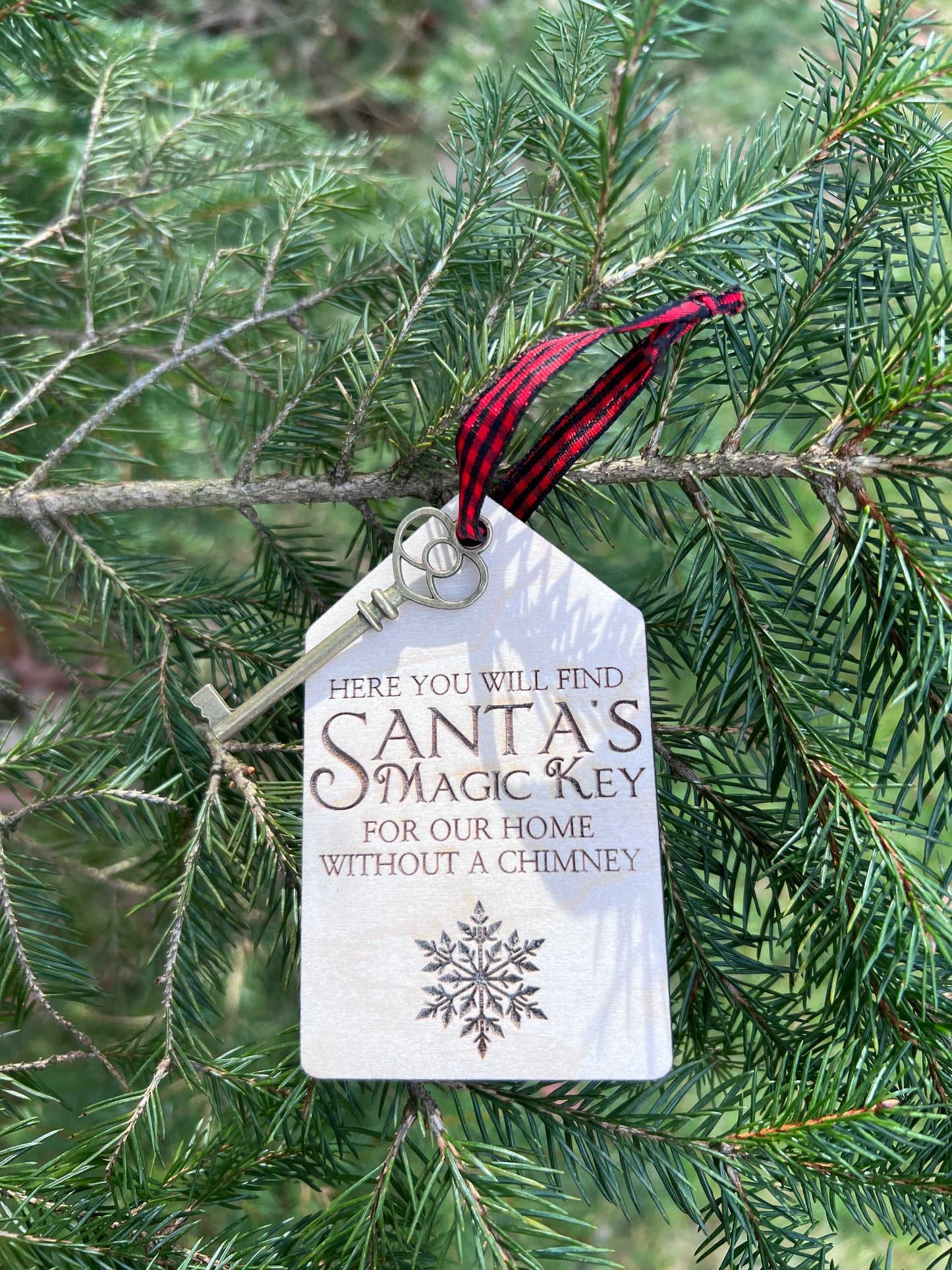 Santa Magic Key Ornament